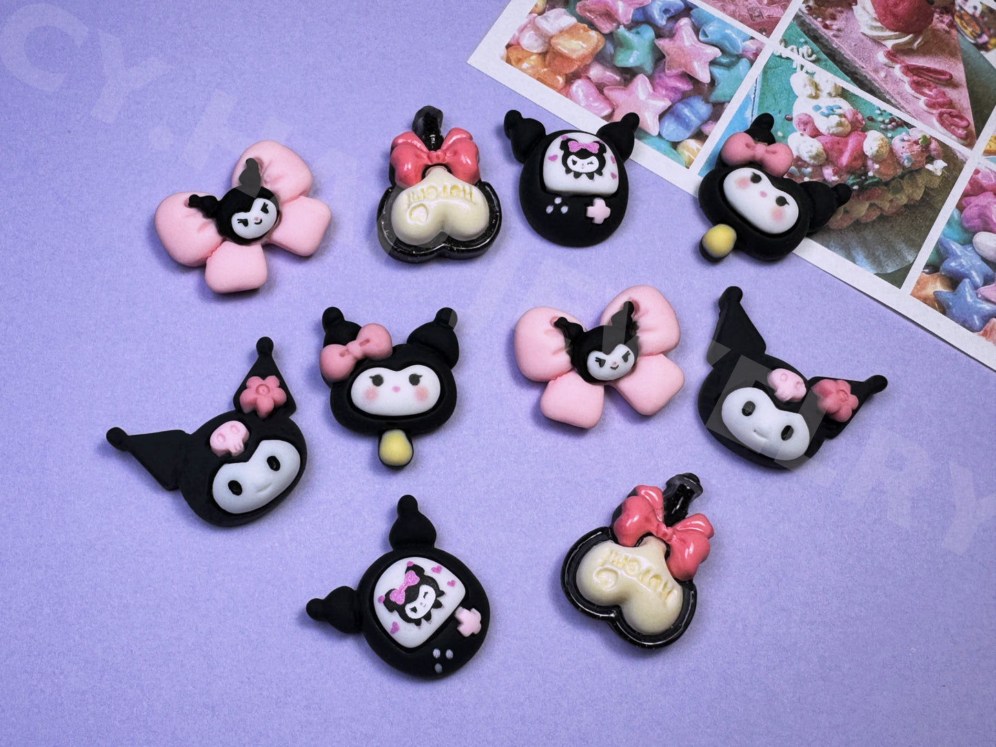 Kuluomi Team (pink hair accessories)_Chuanyi DIY Studio