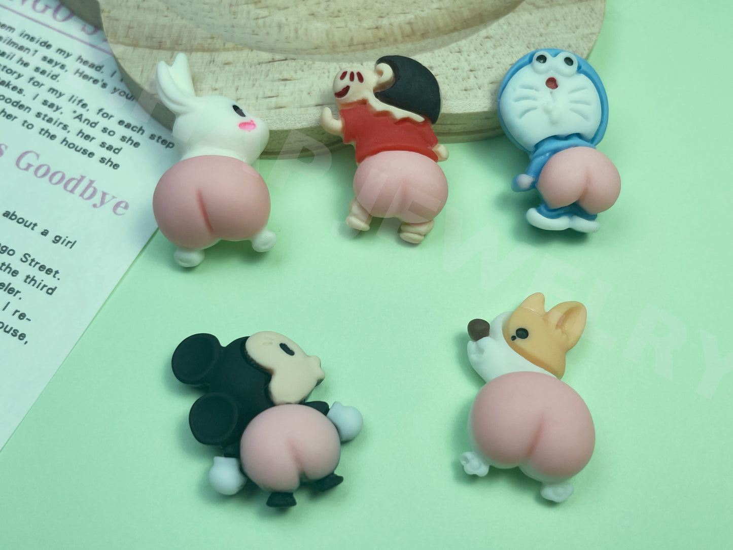 Funny Version Cute Peach_Chuanyi DIY Studio