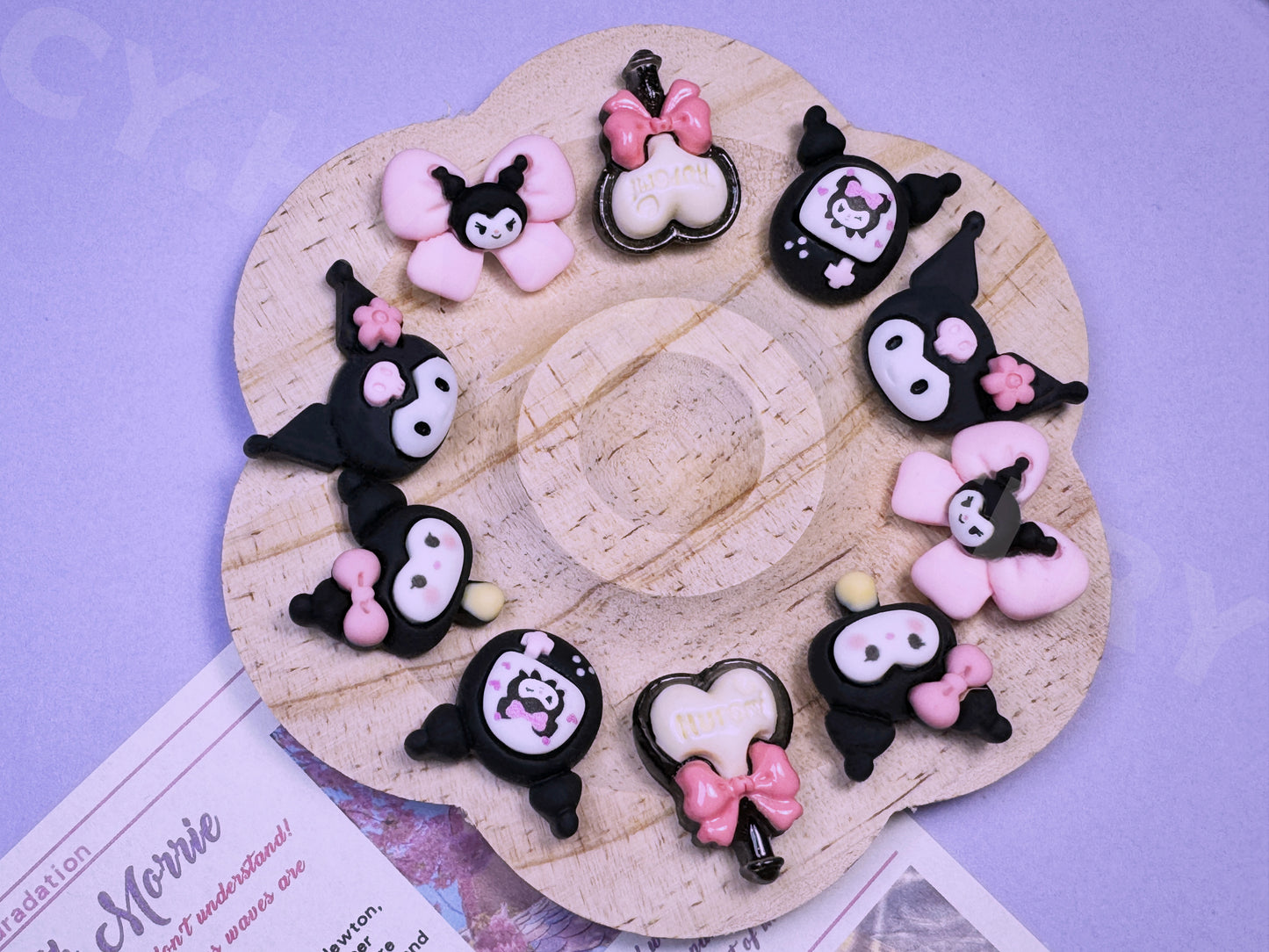 Kuluomi Team (pink hair accessories)_Chuanyi DIY Studio